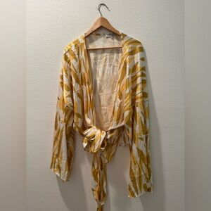 DIARRABLU Fatu Wrap Blouse